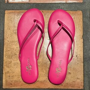 Yosi Samra Women's Bright Pink Sandals